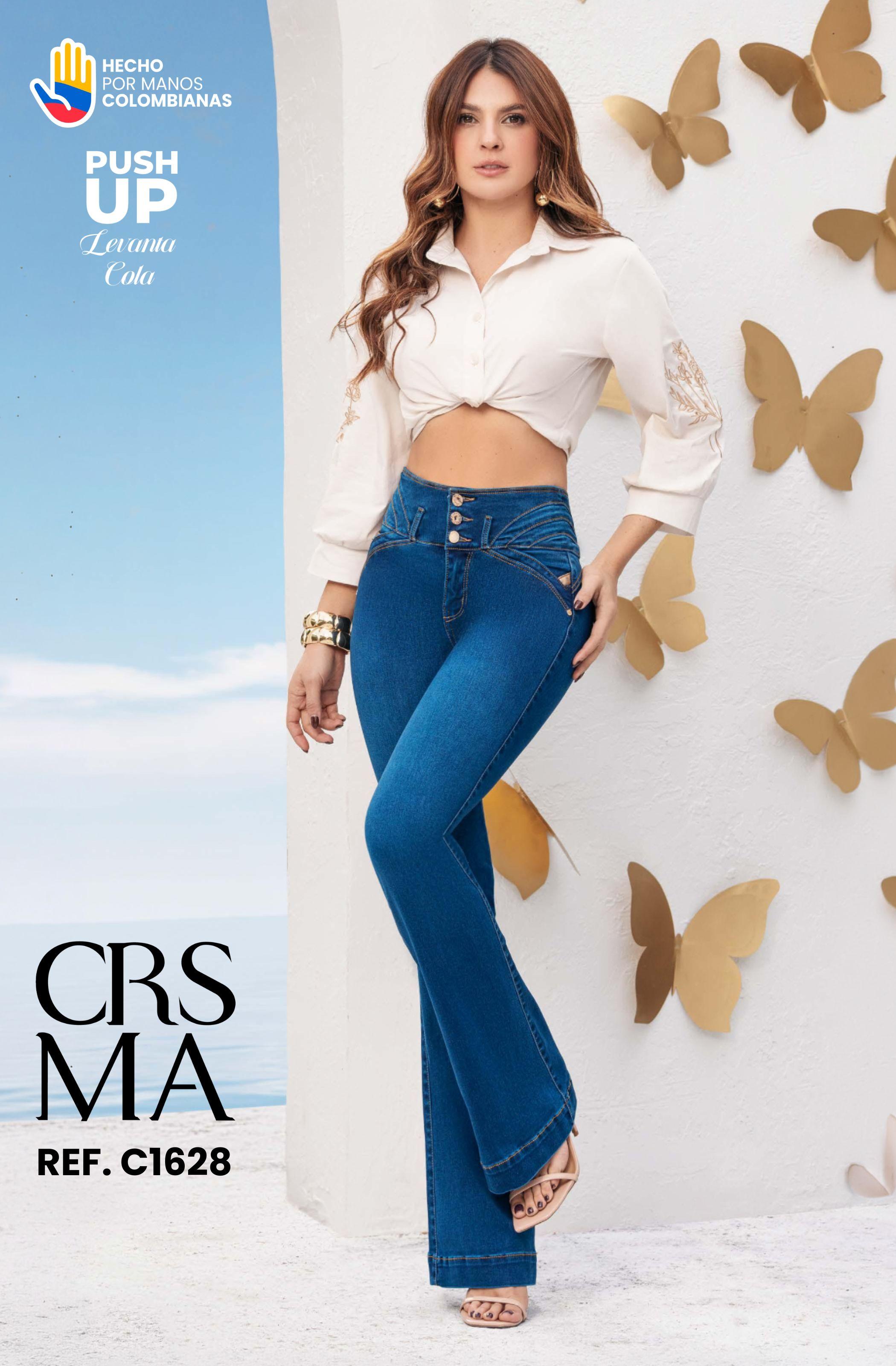 Jean sin Bolsillos Push Up