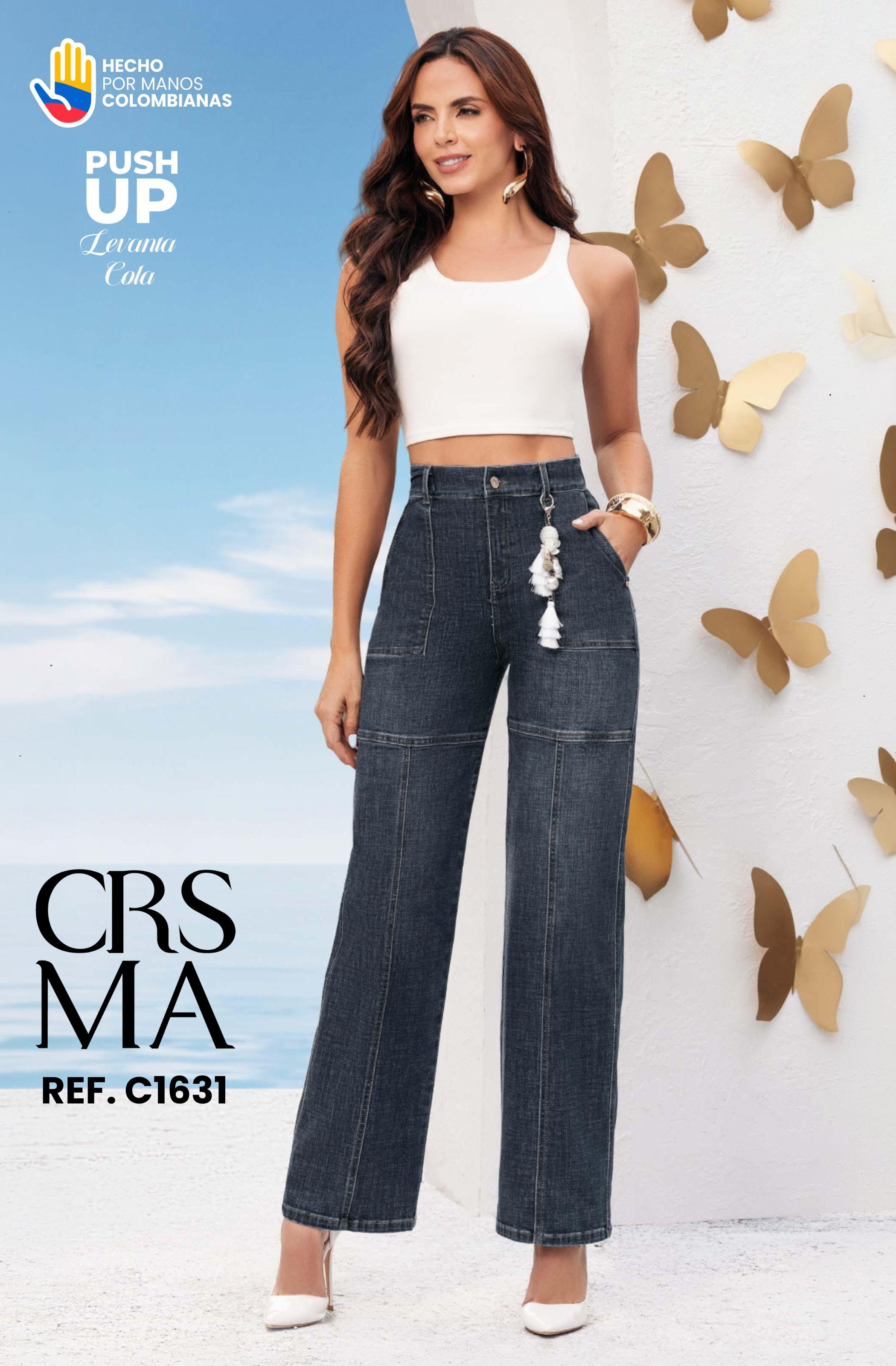 Jeans con Bolsillos Push Up