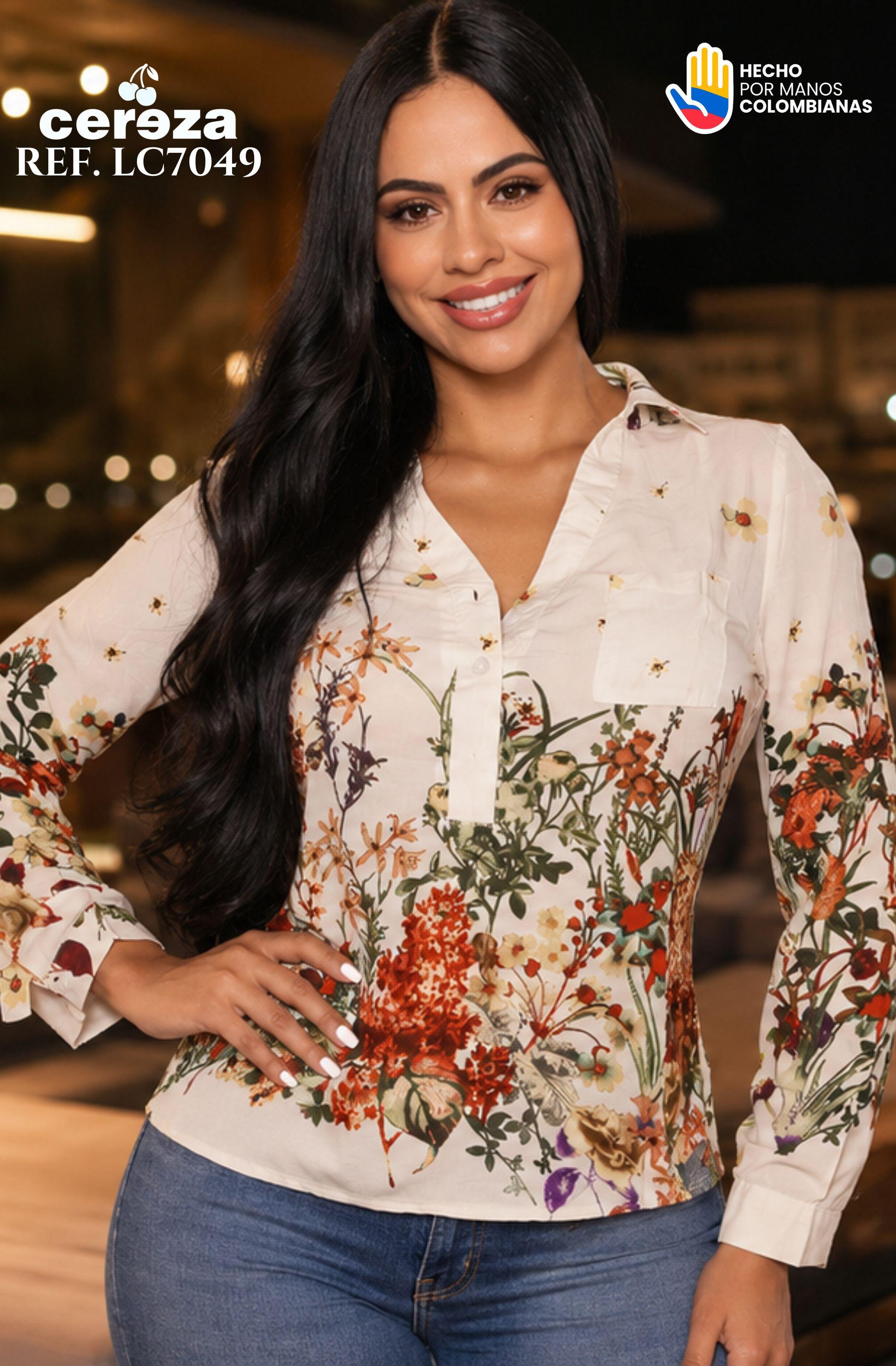BLUSA MANGA LARGA 