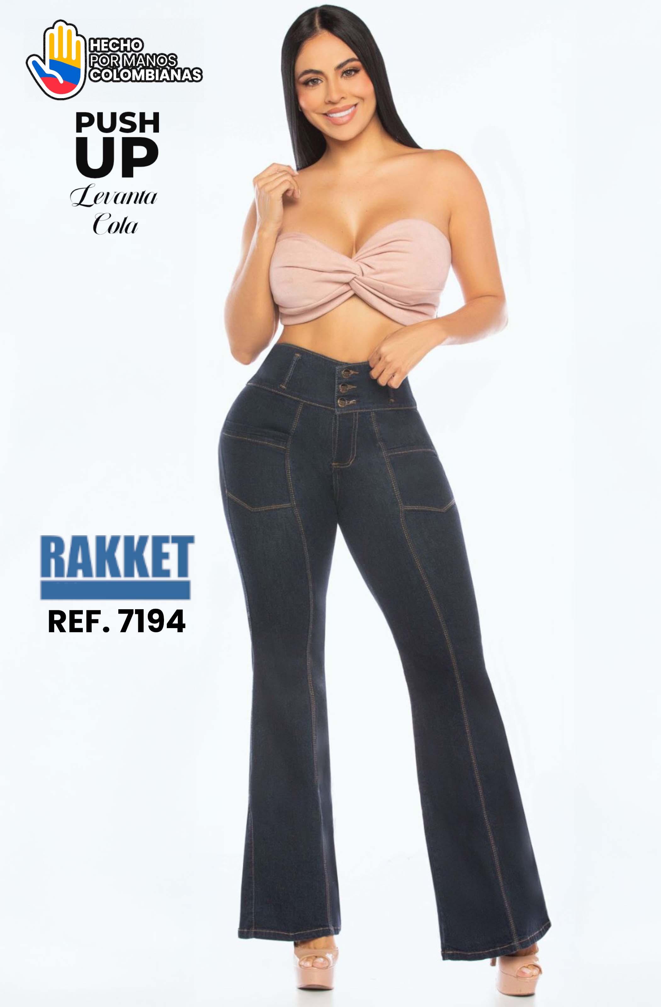 Jean con Bolsillos Colombiano Push Up