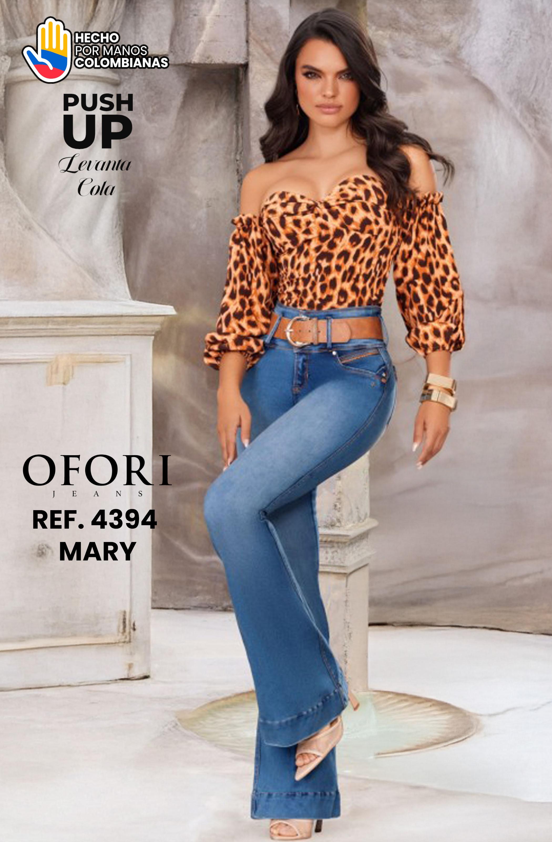 Jean Colombiano con Bolsillos Push Up